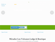 Tablet Screenshot of miradorlosvolcanes.com